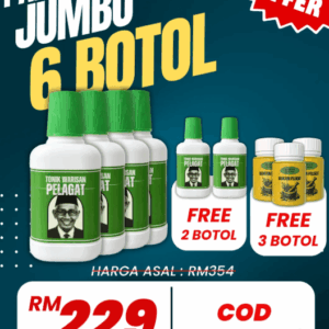 Combo 6 Botol + Percuma Makjun 6 Botol